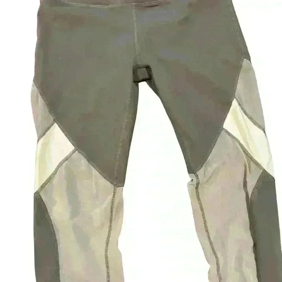 Fabletics Breann PowerHold Color Block Mesh Ankle Leggings Size Small Athleisure - Picture 4 of 4